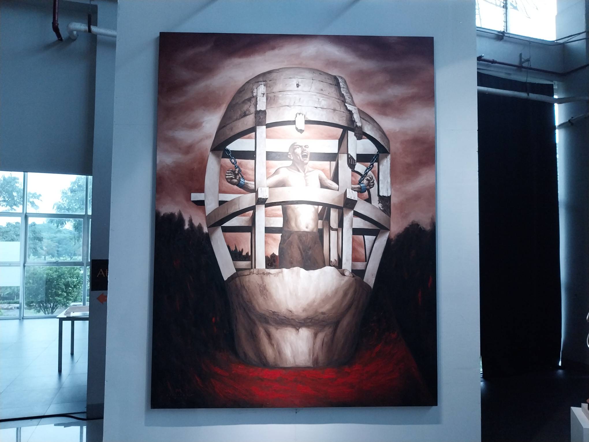 "Piglas" by Elmer Borlongan.