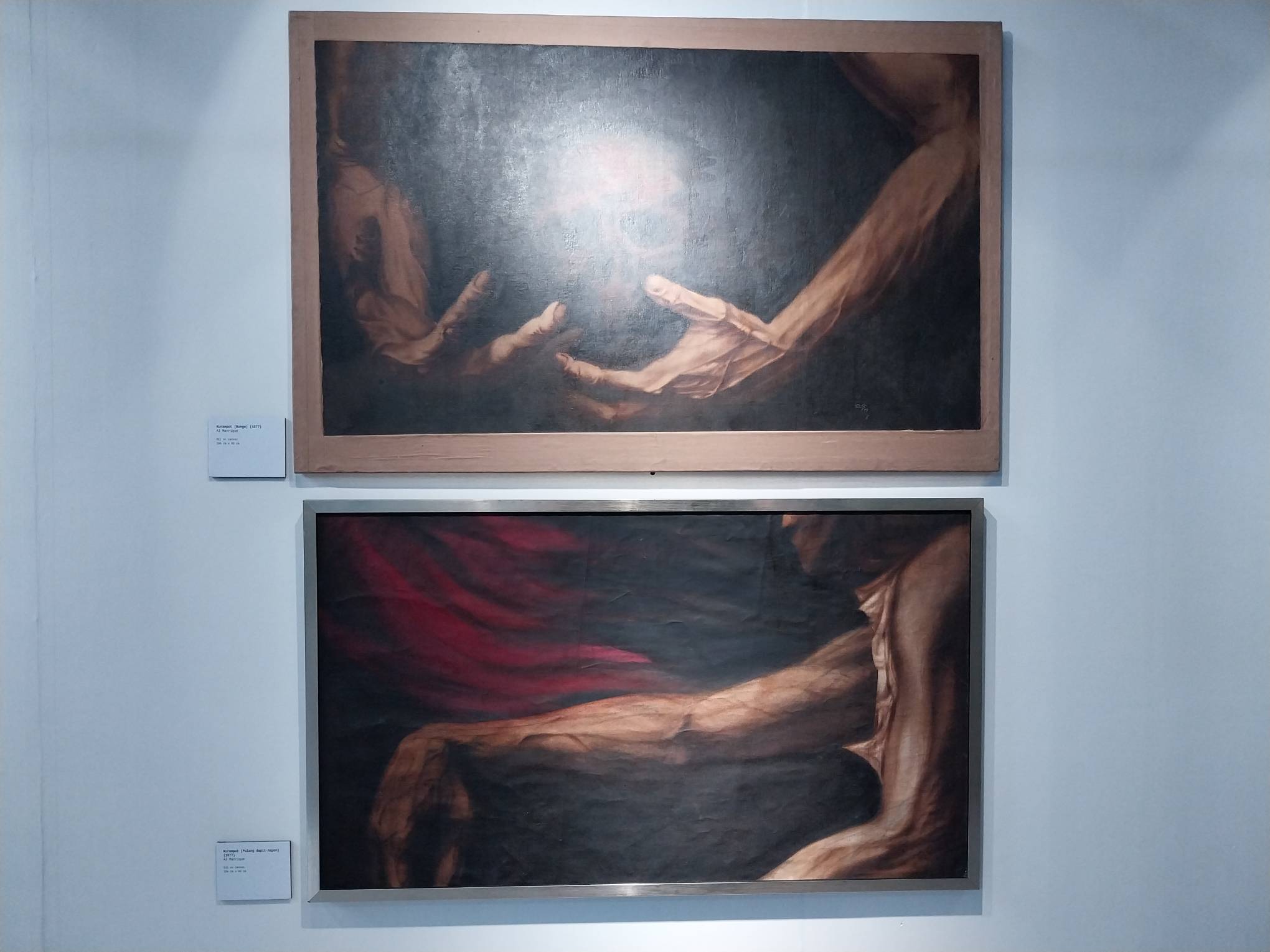 Al Manrique's works for the ABAY Martial Law Tribute exhibit.