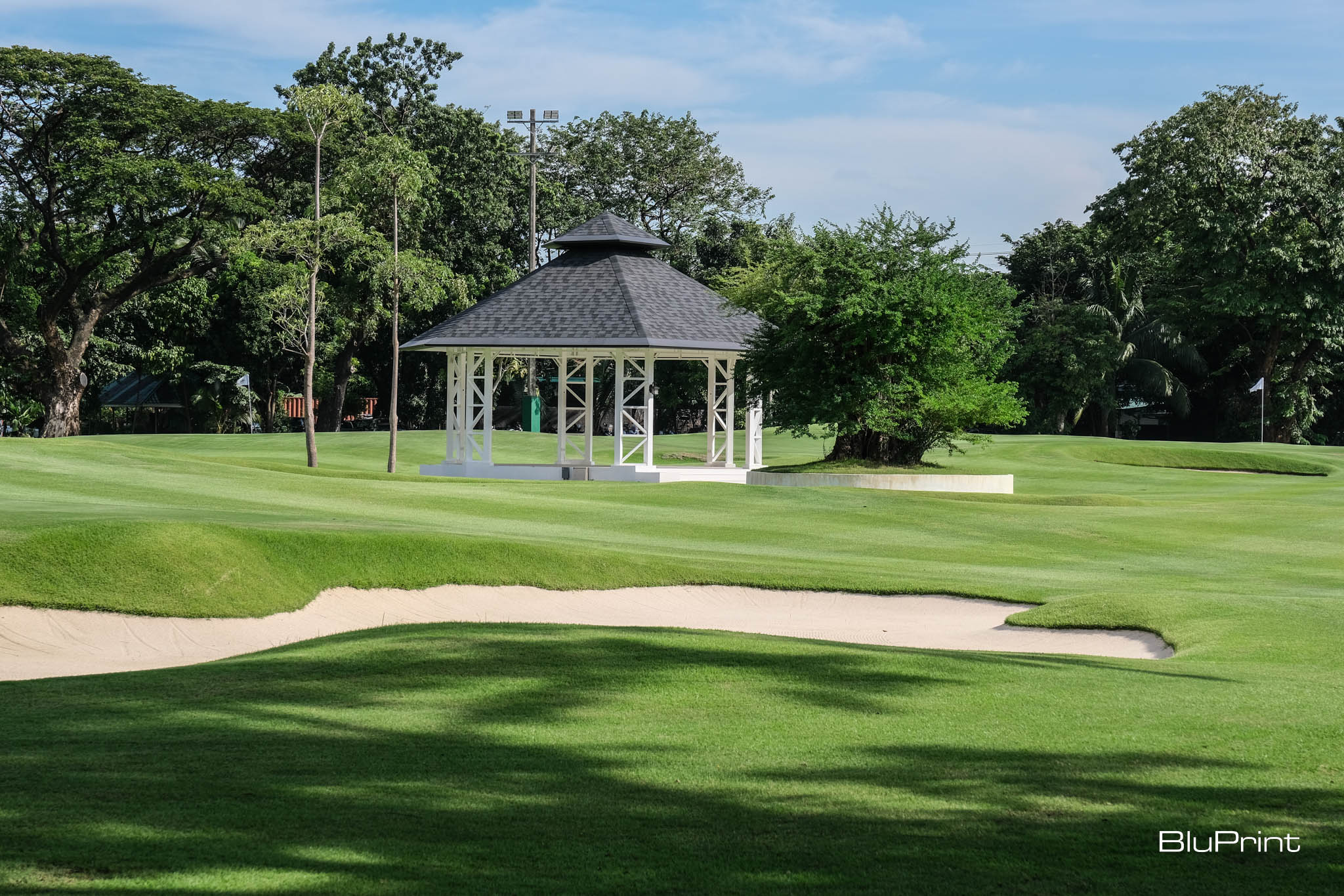Gold course at Malacanang Park.