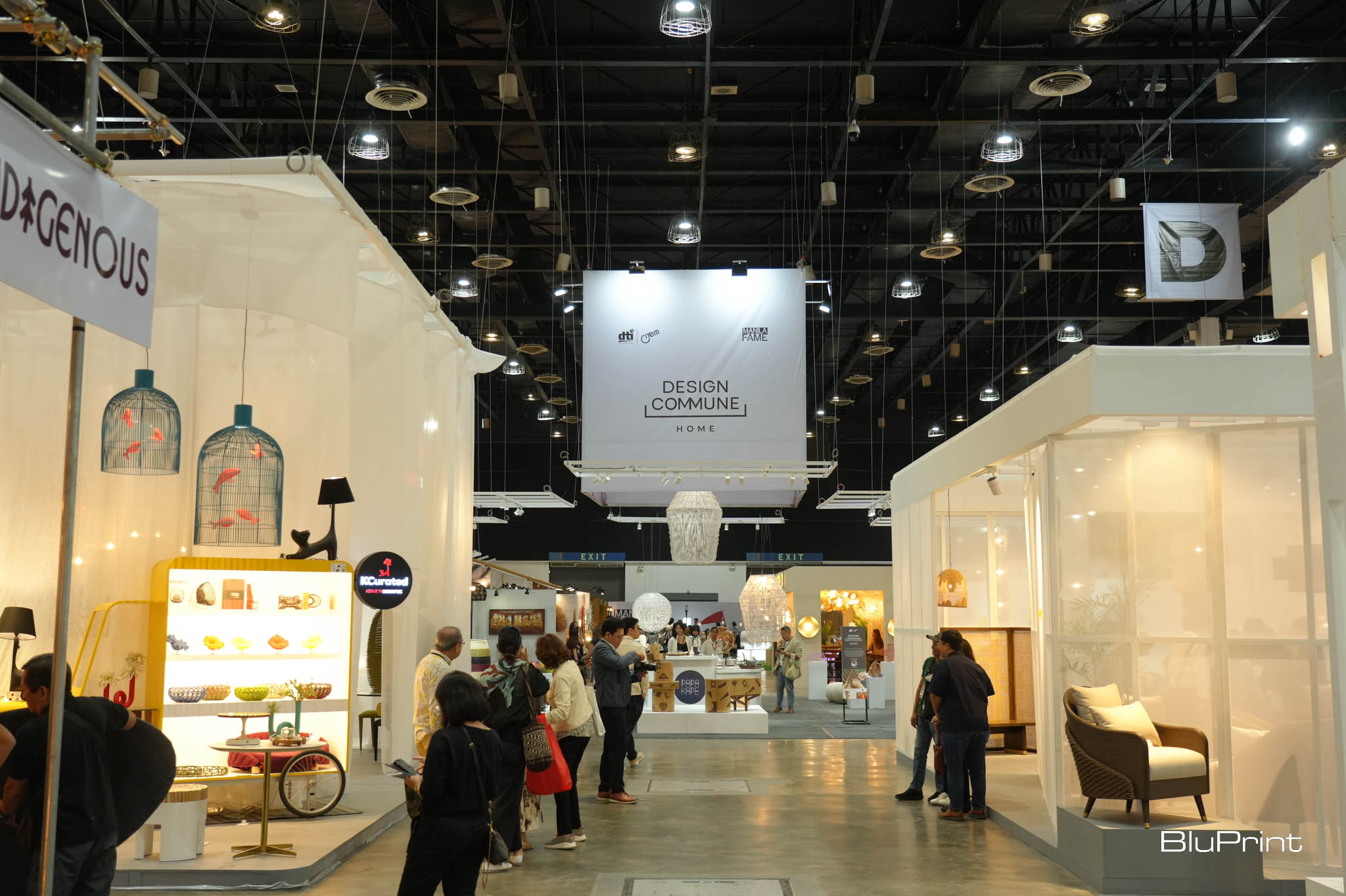 Manila FAME, with the Design Commune at the center.