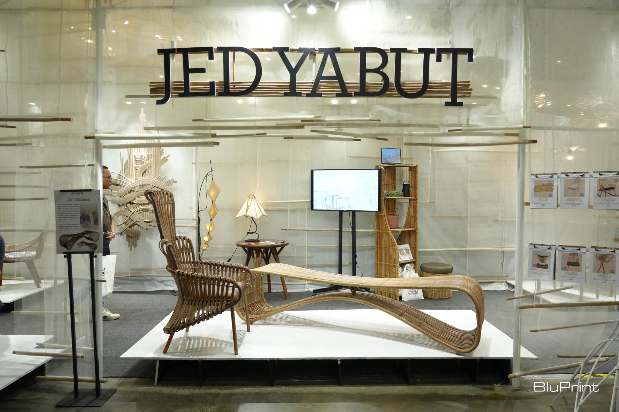 Jed Yabut's exhibit featuring pieces made for Pia Wurtzbach.