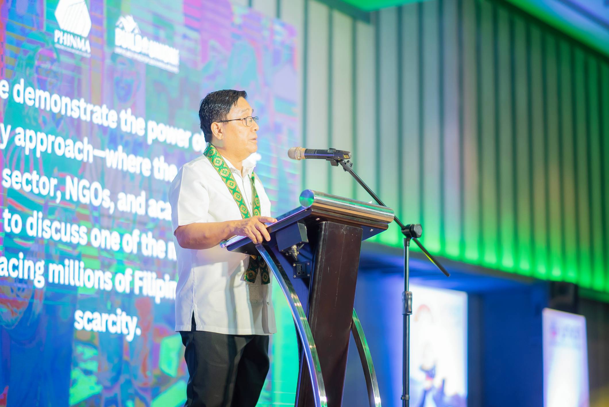 PHINMA CMG CEO and President Eduardo Sahagun speaking during Build with Union 2024. Photo provided by the organizers.