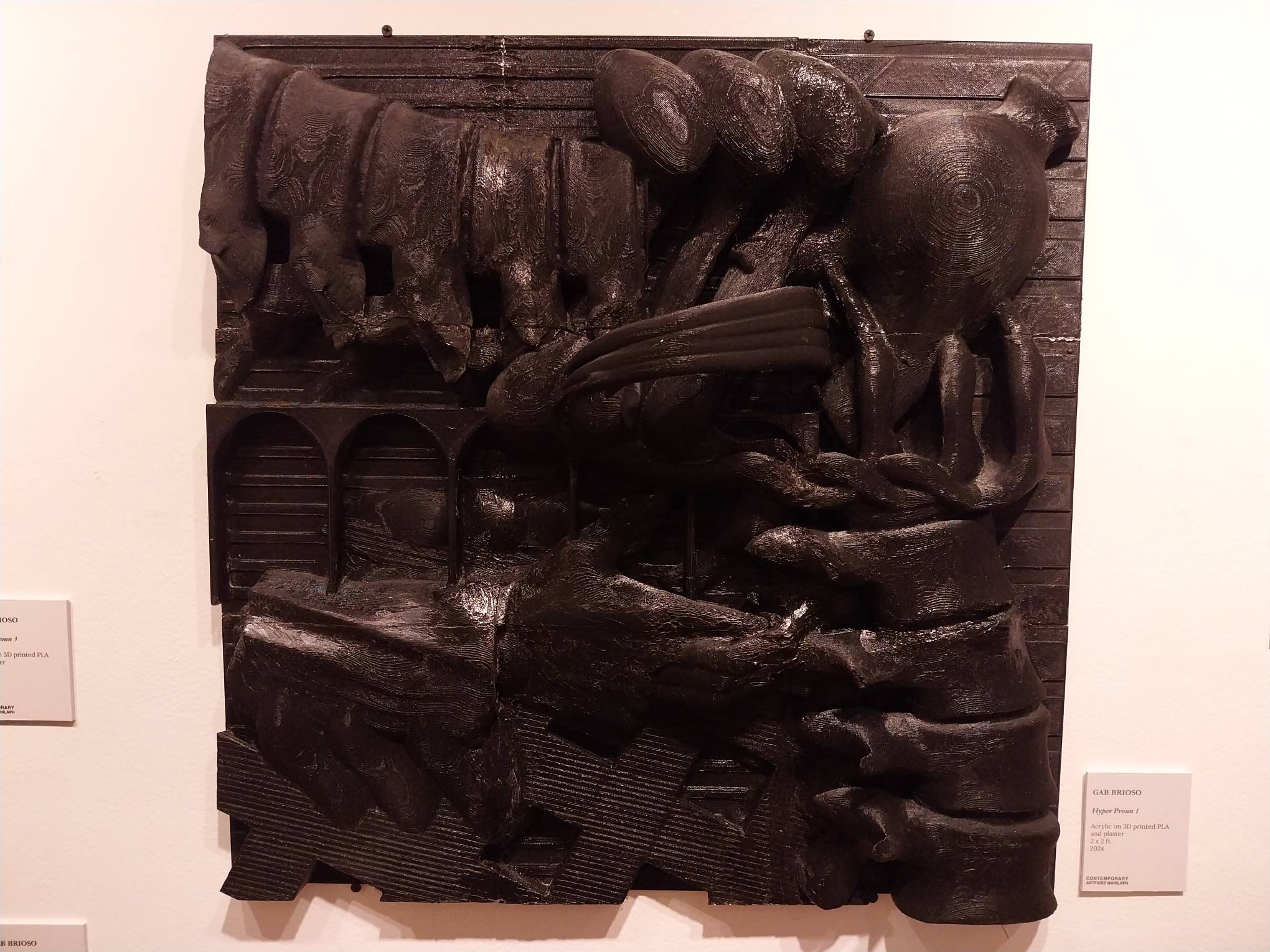 Gab Prioso's work for "Probe: Precedents + Phenomena."