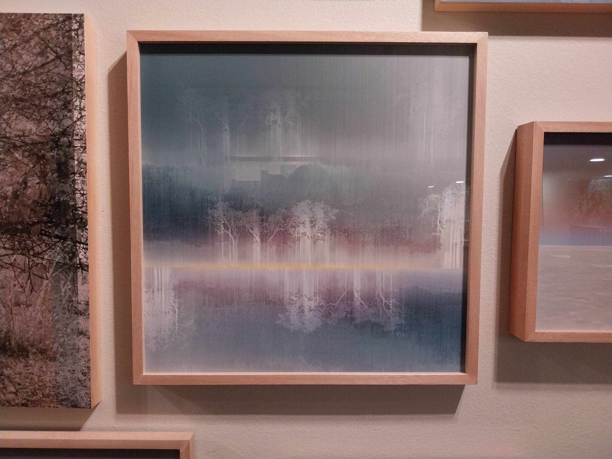 "Ukiyo" by Angela Panlilio for "Into Light" at Artinformal Gallery.