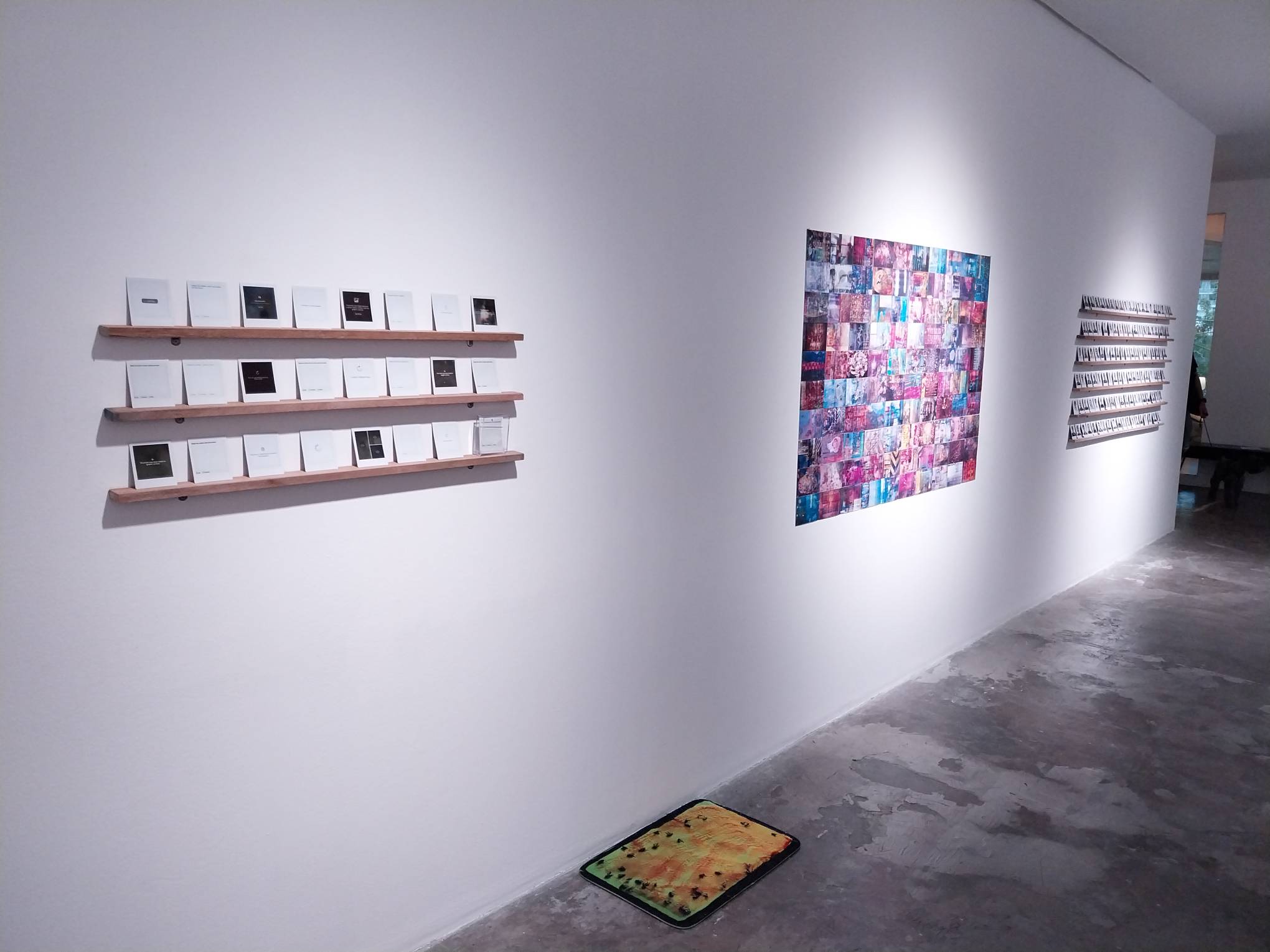 Another side of the installation "either/or." Photo by Elle Yap.