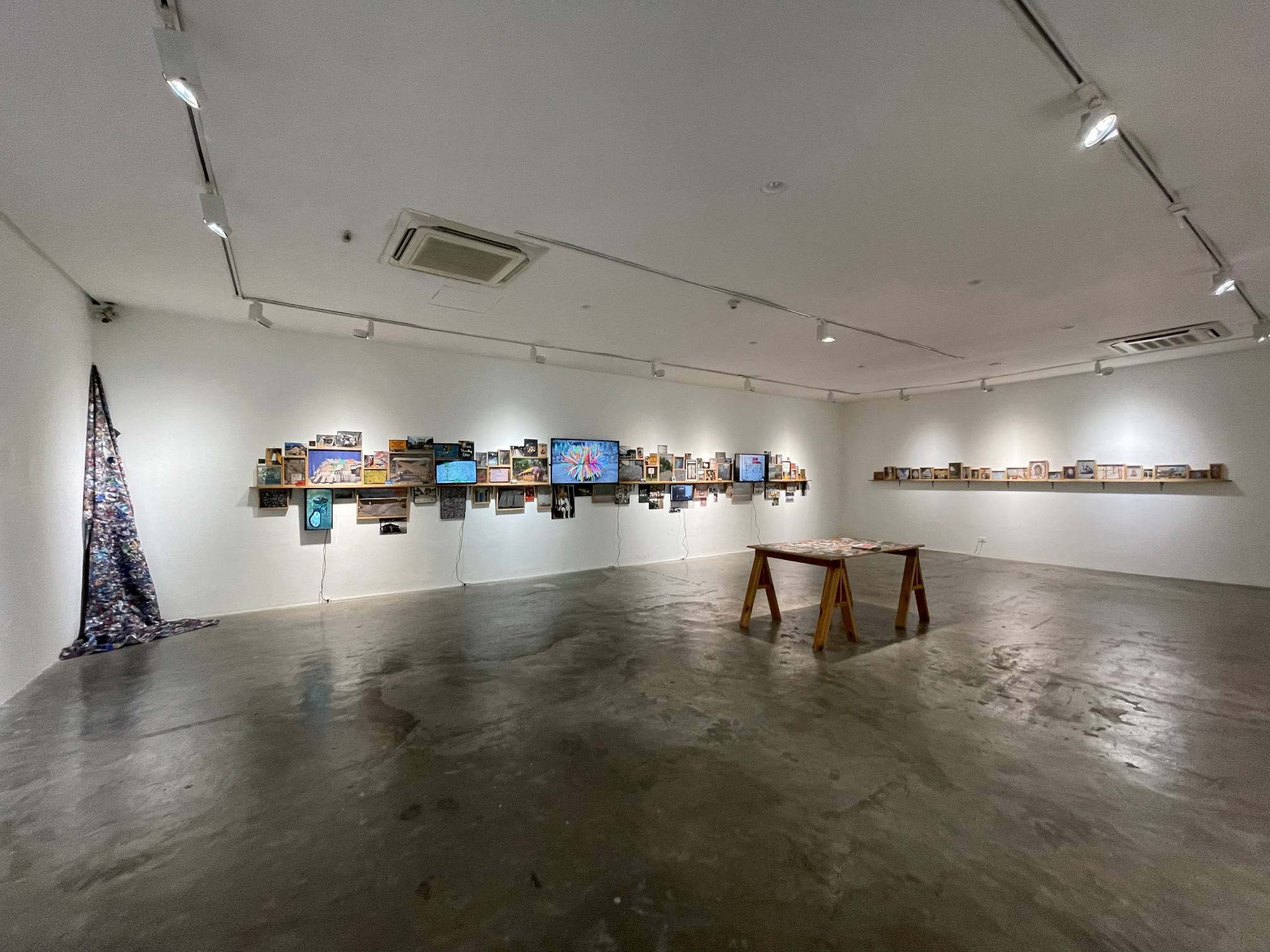 "either/or" installation by MM Yu. Photo provided by artist.