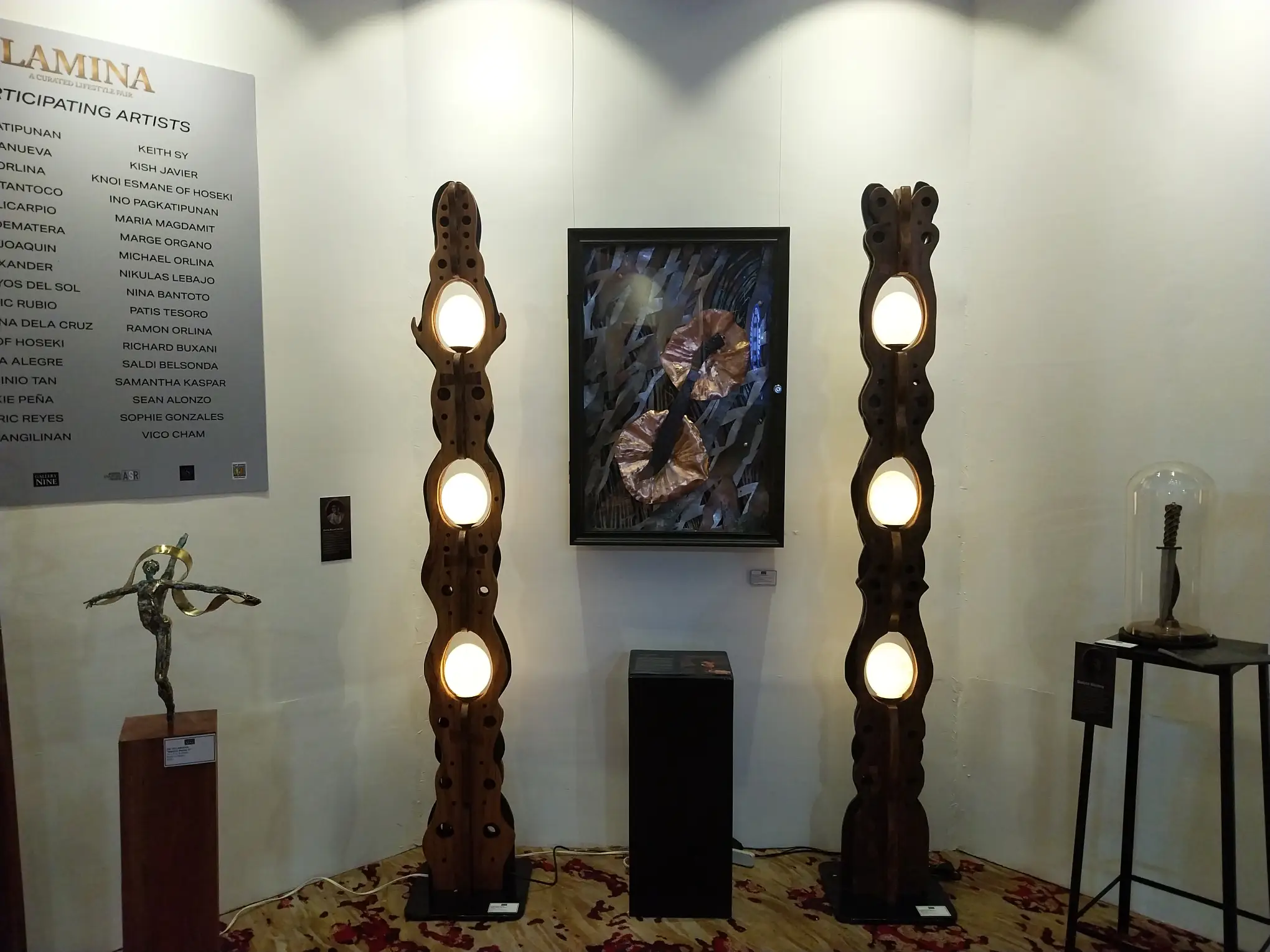 A curated area in the fair.