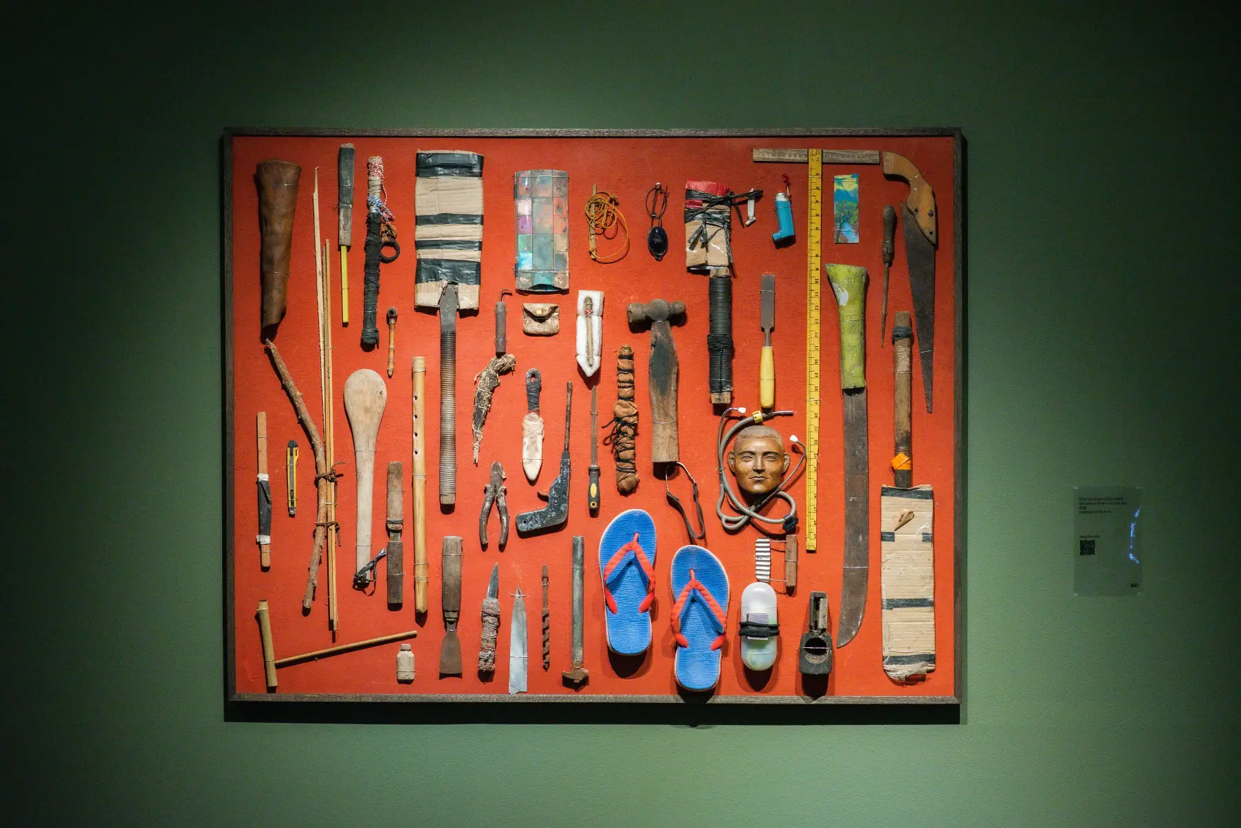 Rene Aquitania’s toolkit, as shown in "Gongs. Smoke. Blood. Earth."