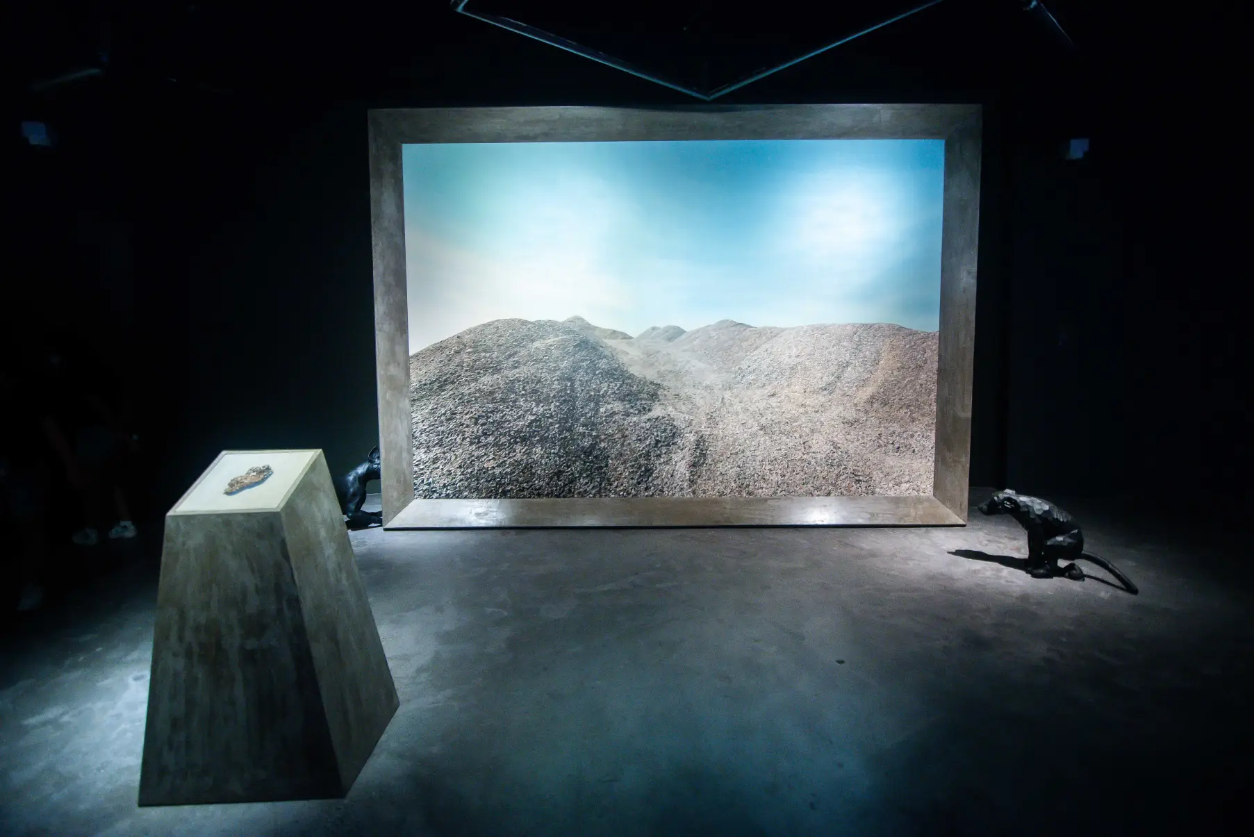 Nona Garcia's work for "Gongs. Smoke. Blood. Earth."