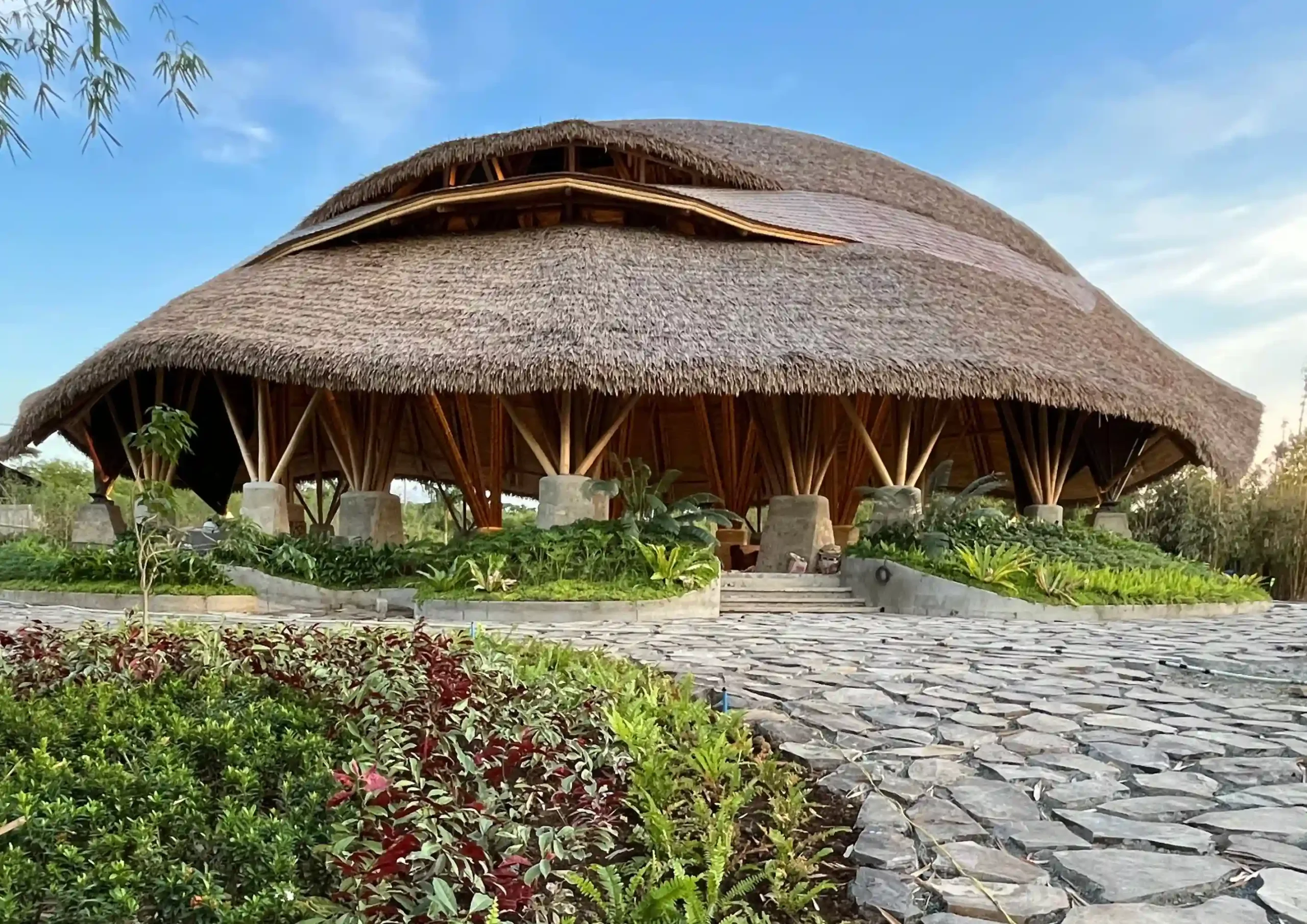 Kawayan Eco Park Pavilion by Sangay Architects.
