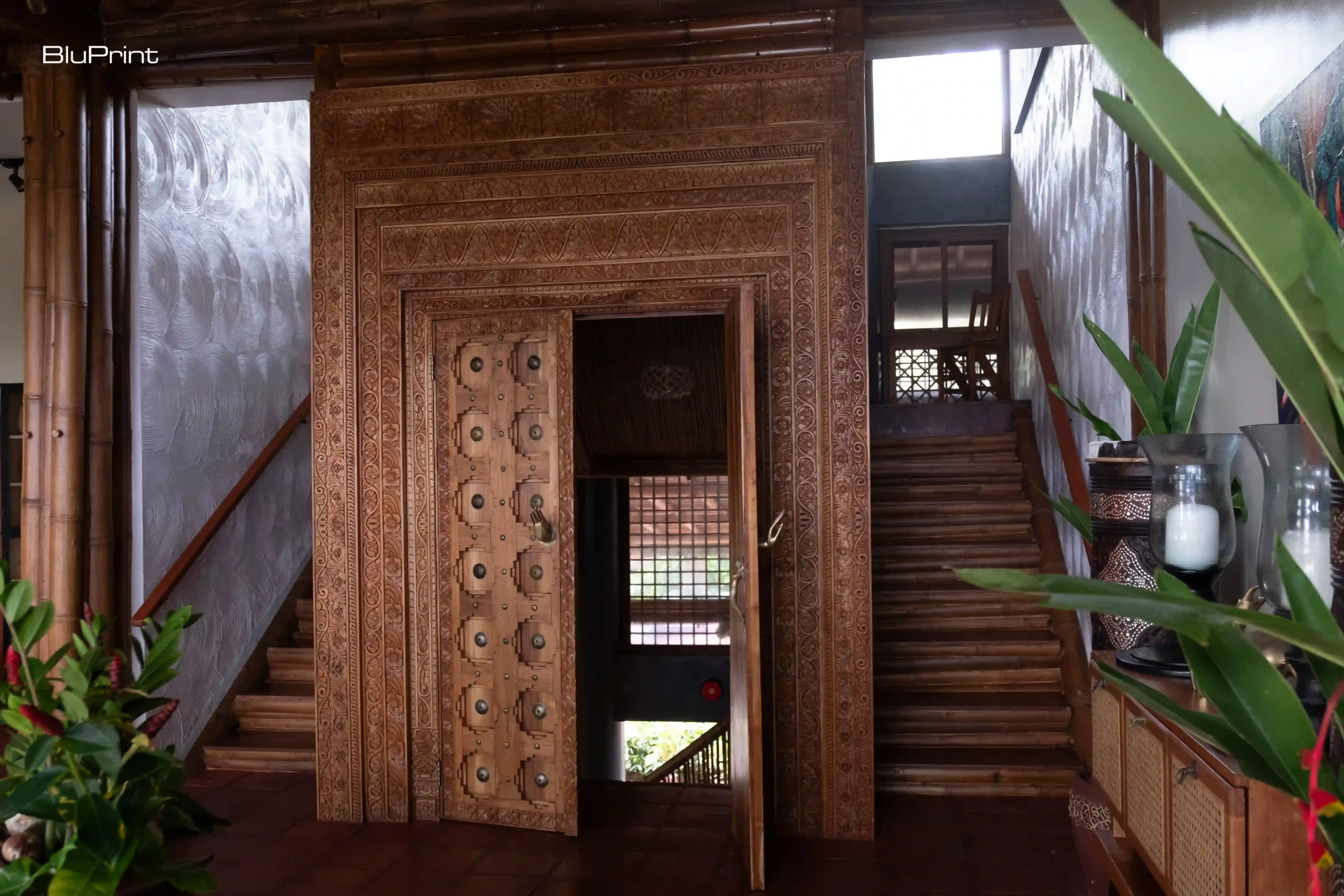 Balinese doors at Aman Sinaya.