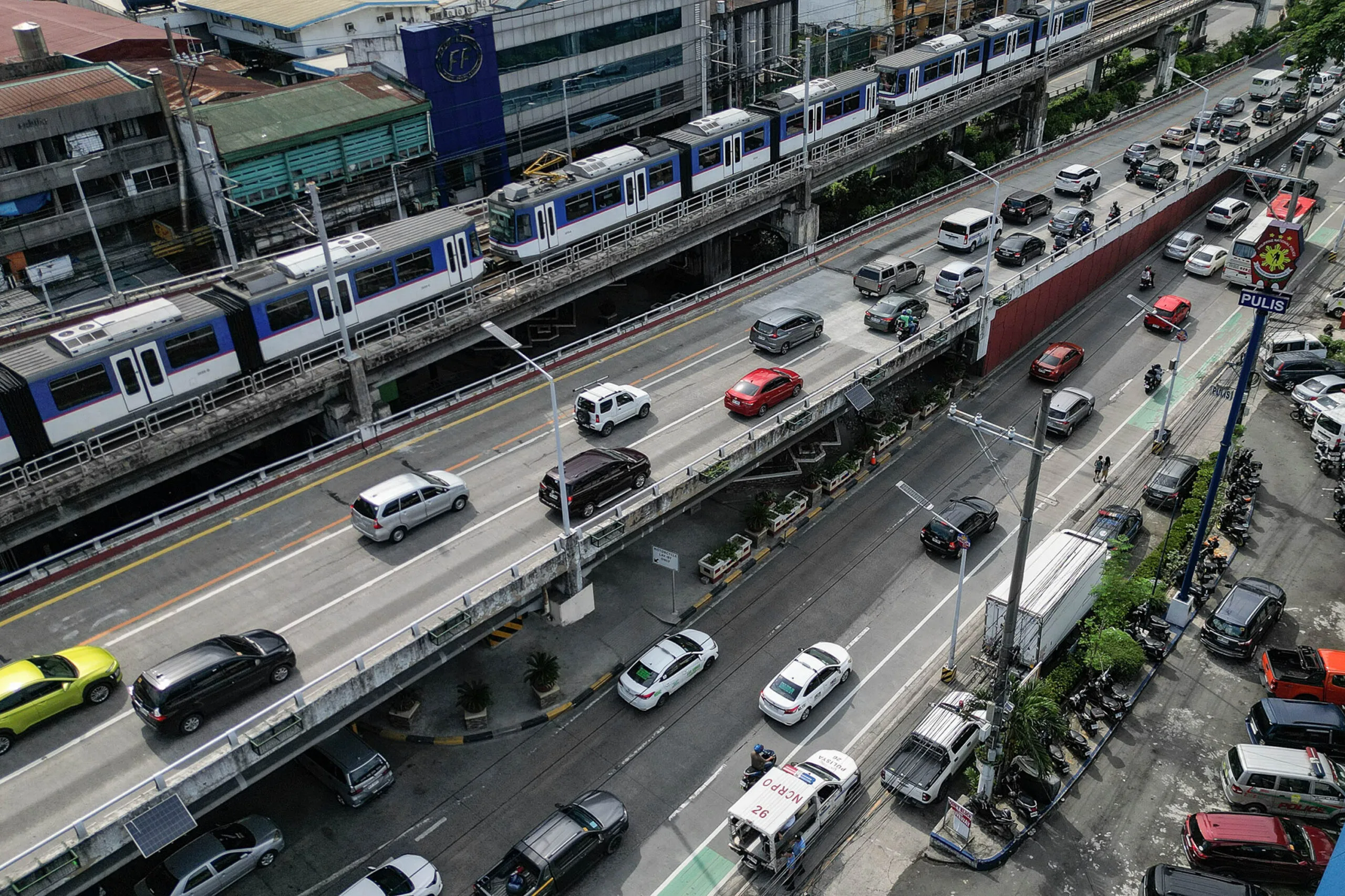EDSA Kamuning flyover.
