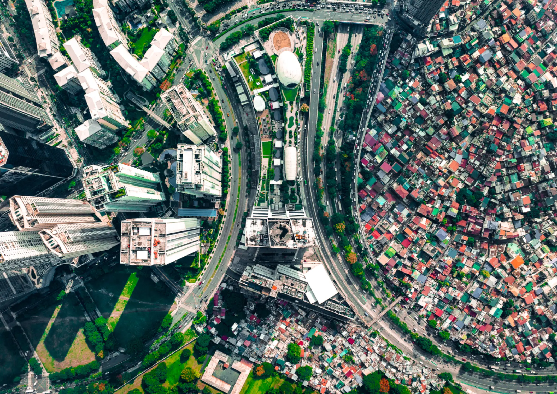 fragmented development in Metro Manila