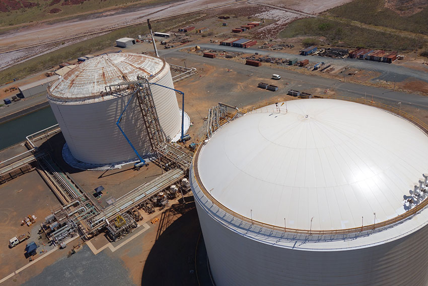 Yara-Pilbara-Ammonia-Storage-Tank-Painting-1