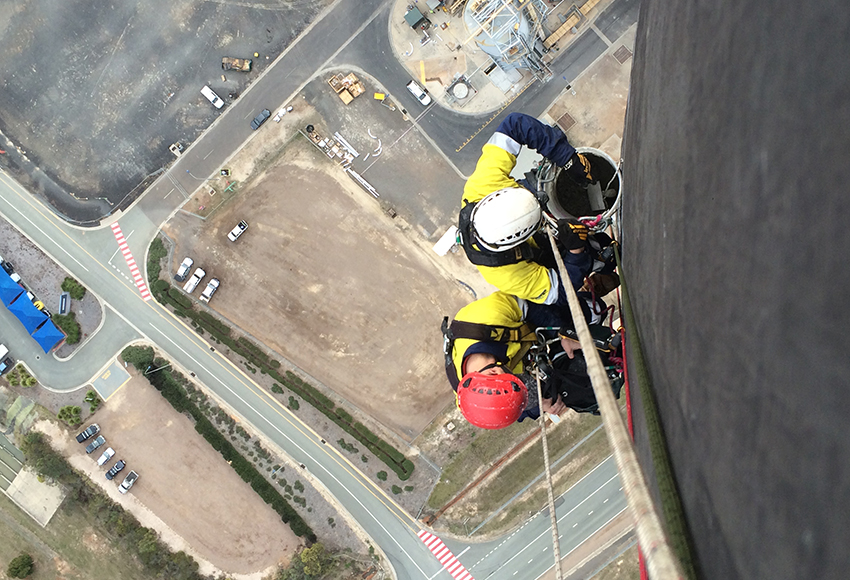 Tarong Chimney Stack Inspection - Duratec Limited