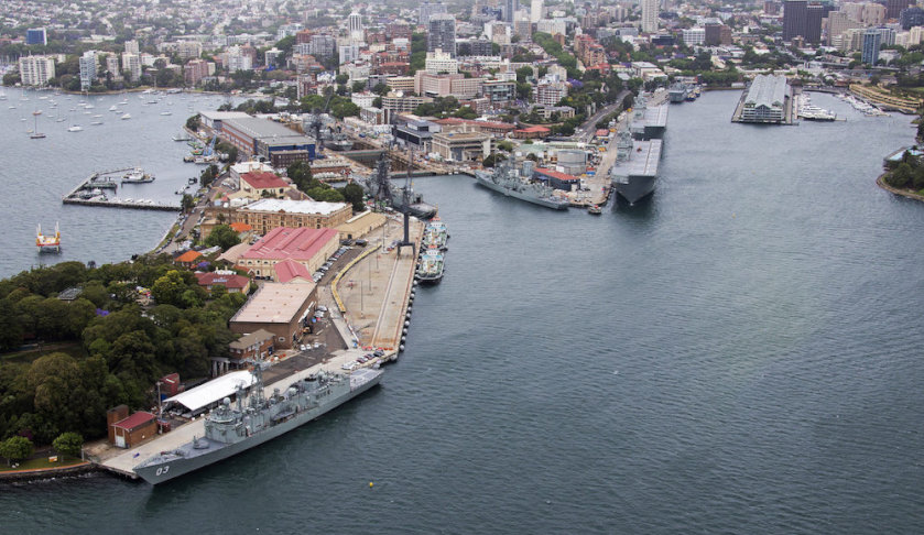 Fleet Base East, Garden Island