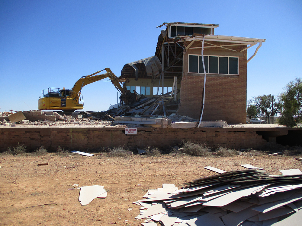 RAAF Woomera Demolition 1