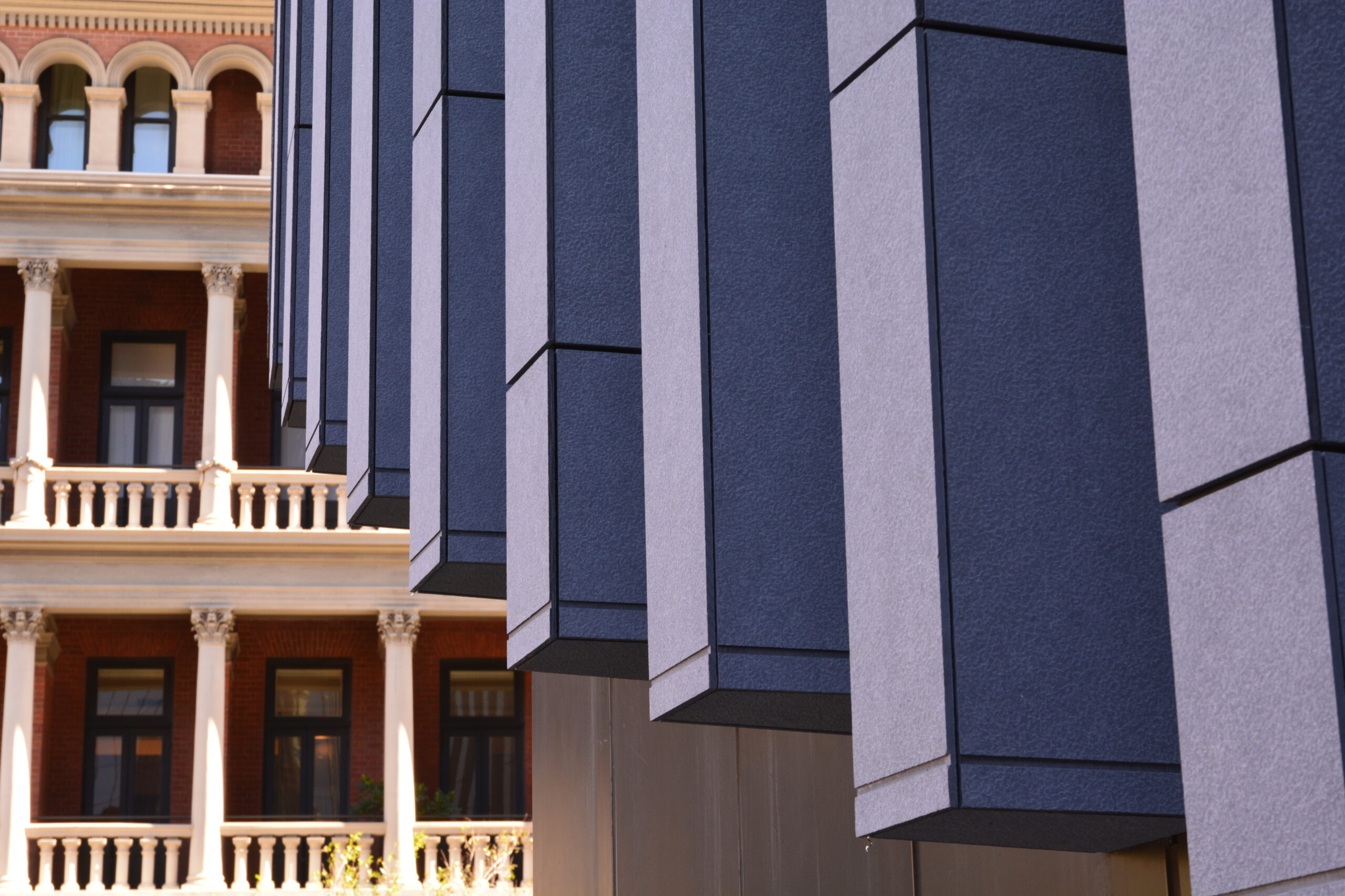 Image showing new facade on City of Perth Library