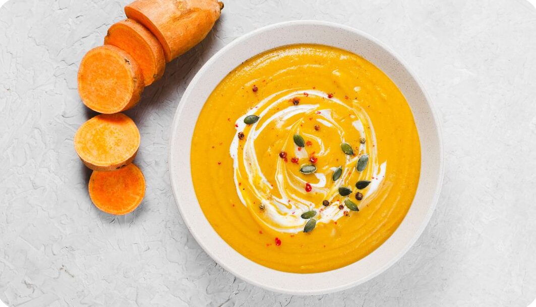 Sweet potato soup - FreshSNAP