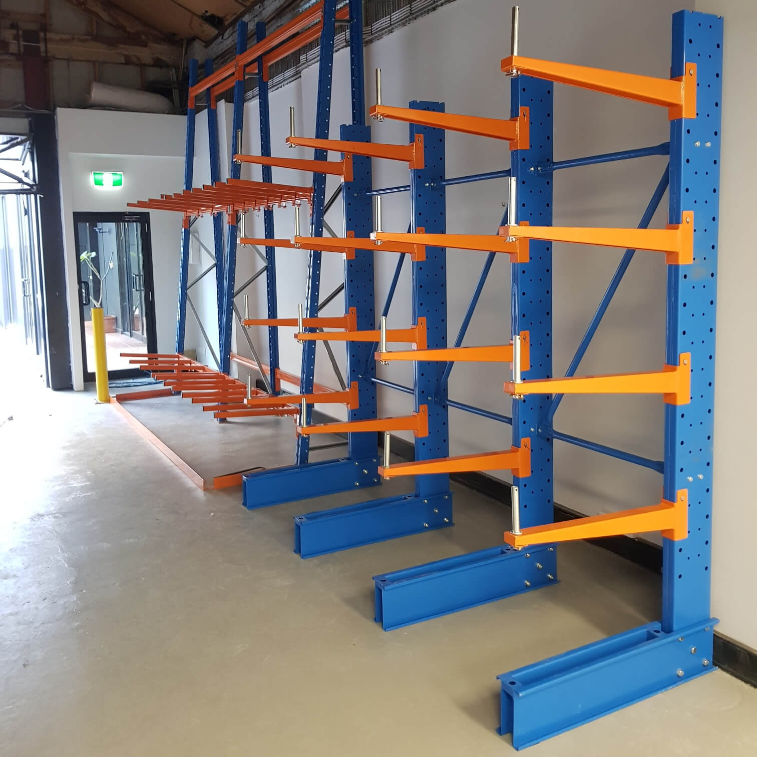 Light Duty Cantilever Powder Coated