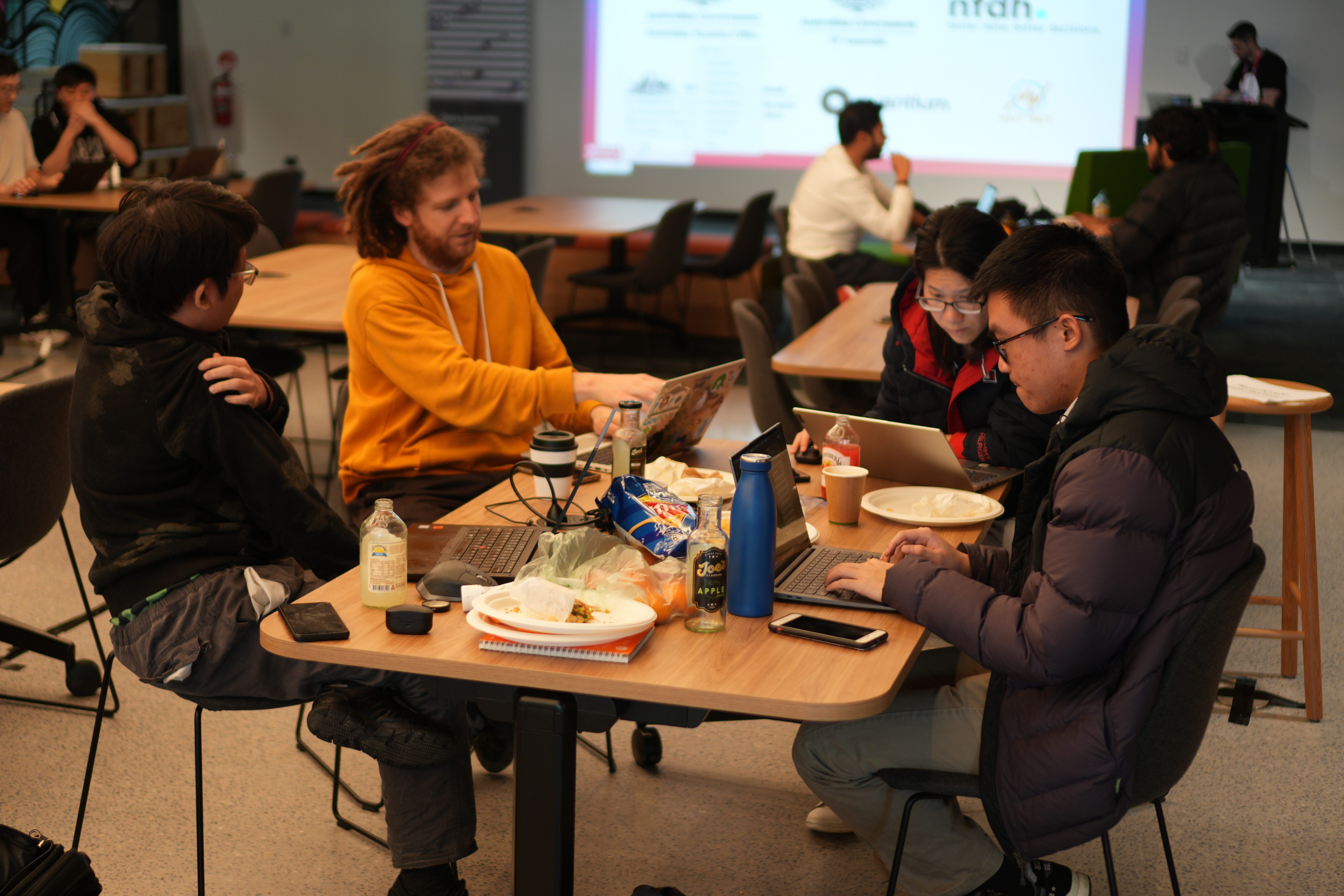 Project team working in Melbourne