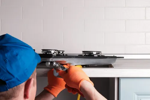 gas oven installation