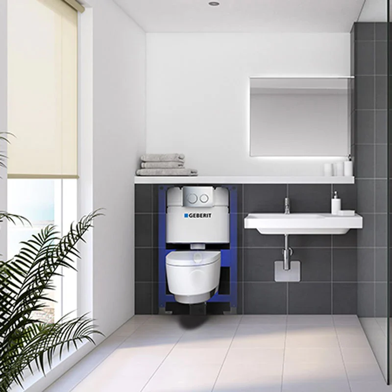 geberit cistern installation