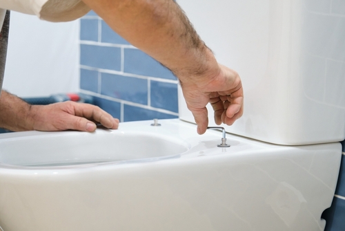 plumbing toilet installation