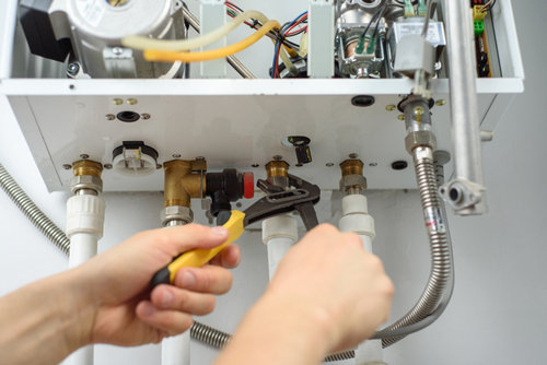 gas fitting plumber