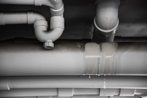 burst pipe repair commercial building