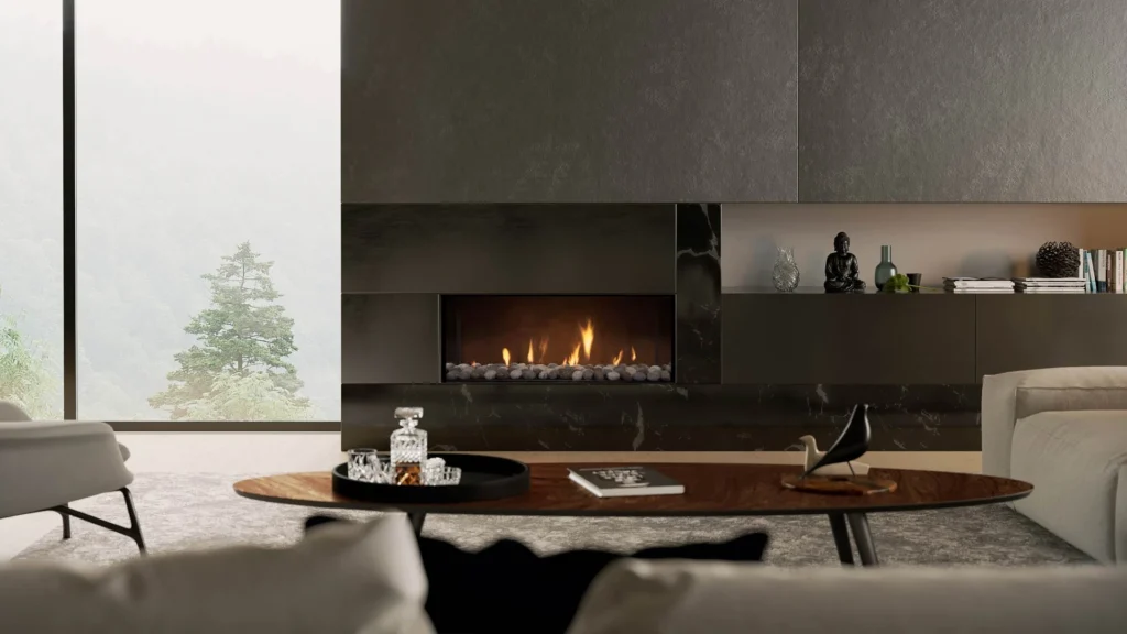 Escea DS1150 Single-Sided Gas Fireplace - Hearth House South West