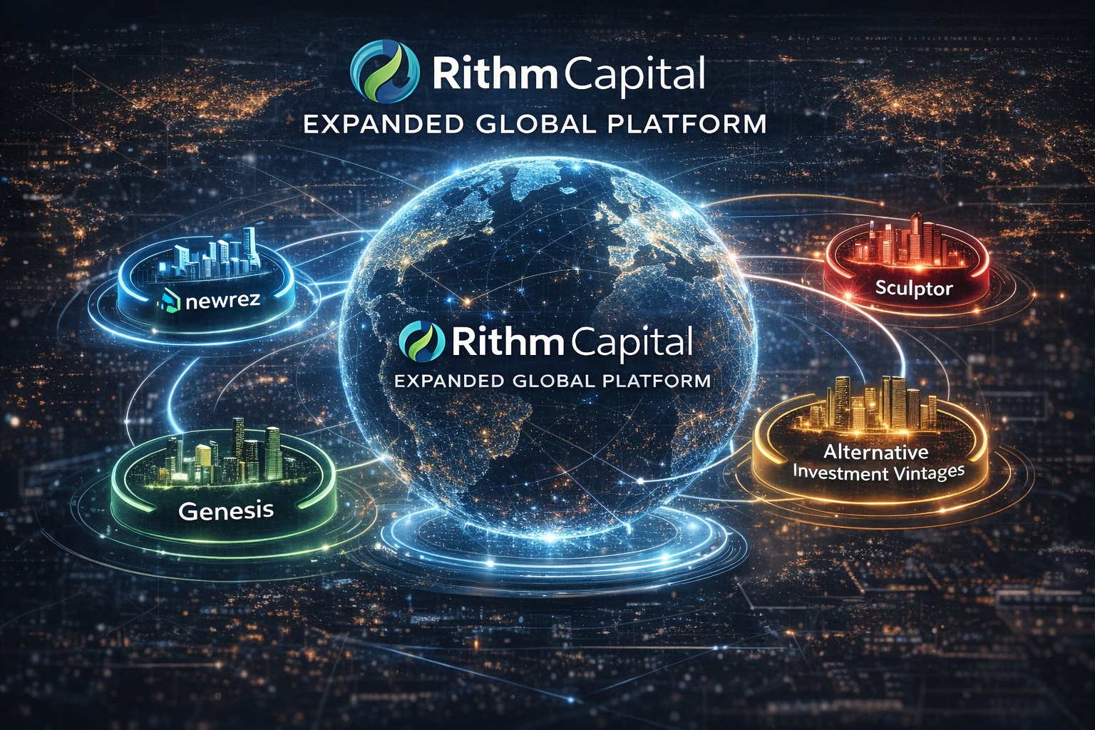 Rithmm Rithm Capital 2025 earnings: $100B AUM and record $1.3B EAD | Grafa