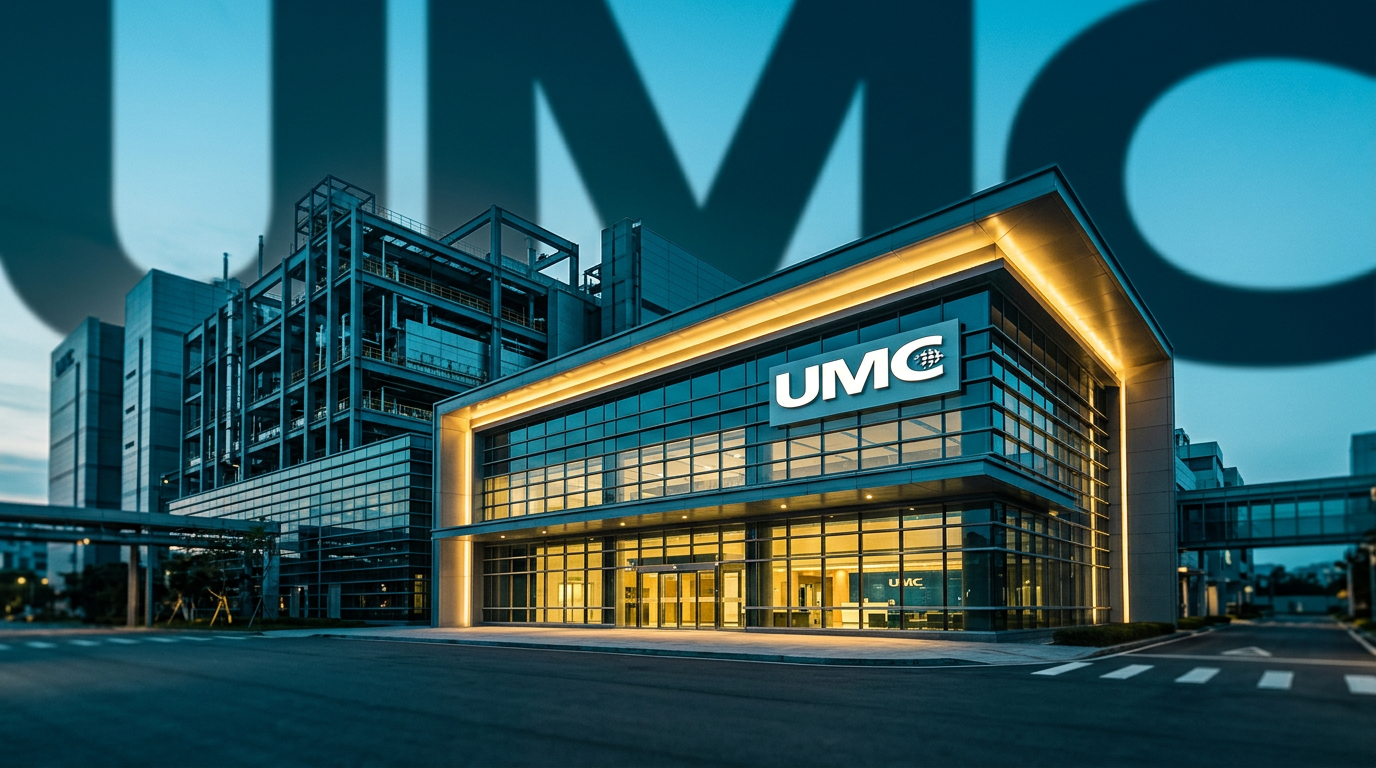Umc ロゴ UMC (2303) February 2026 sales: revenue rises 6.3% YoY | Grafa