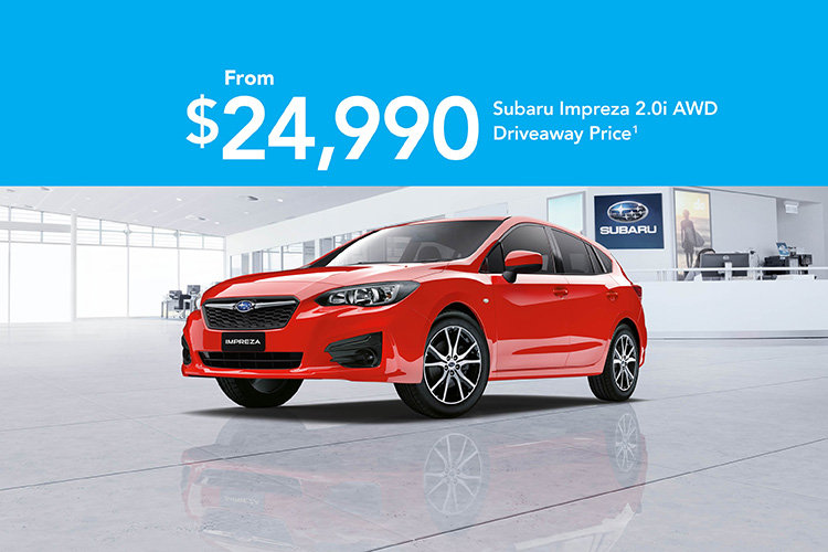 Off the Leash Impreza 2.0i AWD Offer