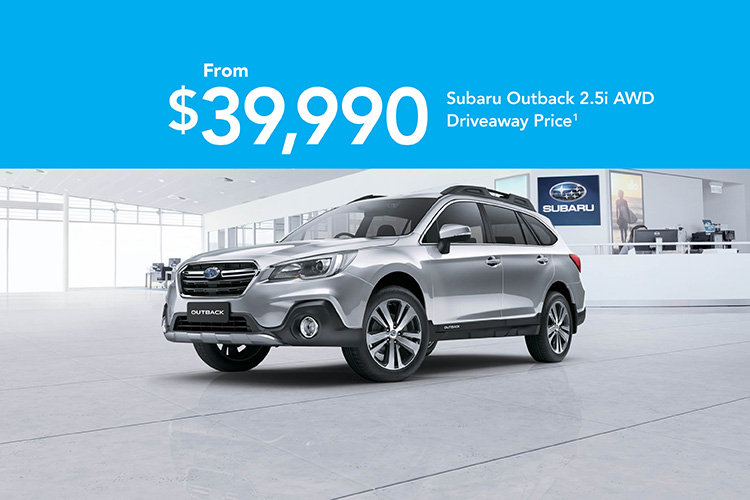 Off the Leash Outback 2.5i AWD Offer