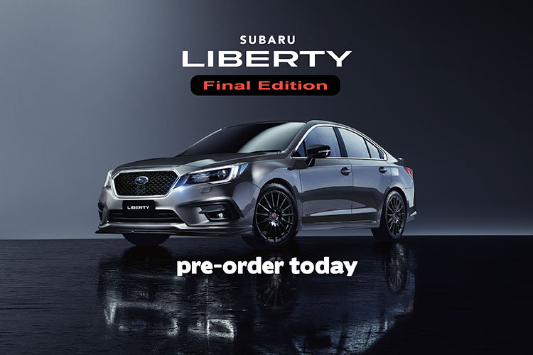 Subaru Liberty Final Edition