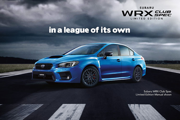 WRX Club Spec Limited Edition