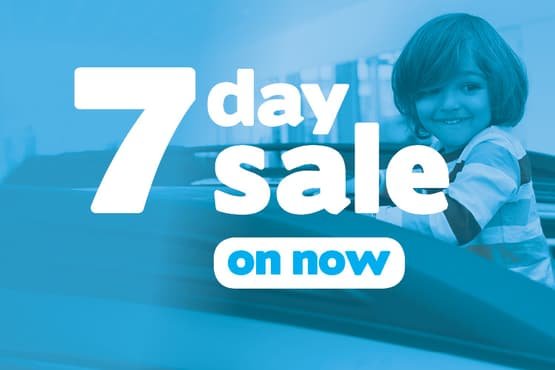 7 Day Sale on Now