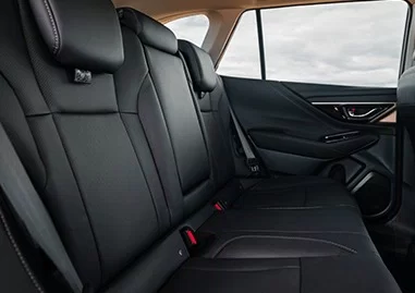 Rear Reclined Seats - Subaru Outback