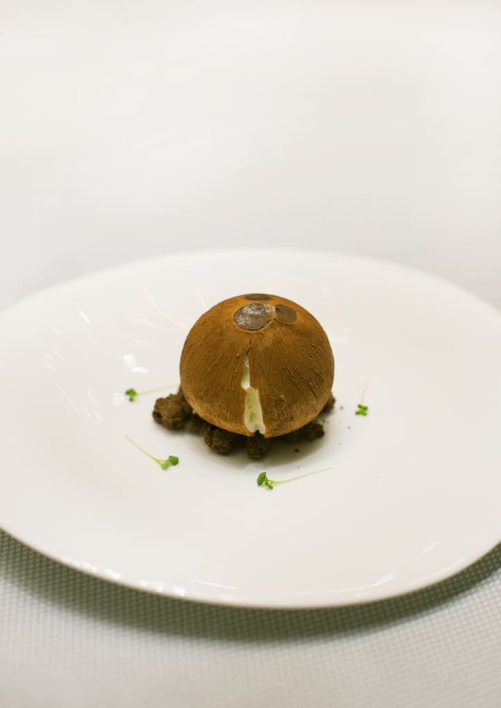 Buko - Coconut Cream, Pineapple Confit, Milk Cocoa Streusel