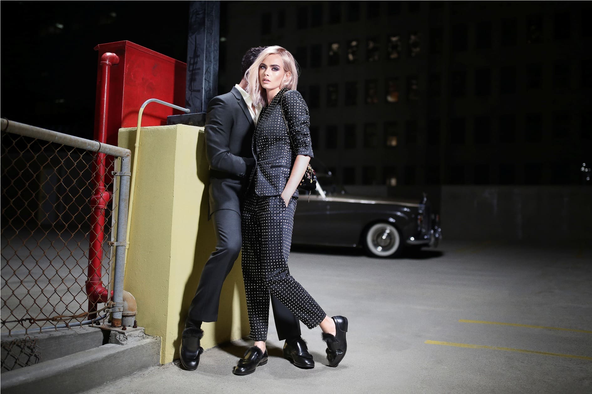 Cara Delevingne in Jimmy Choo's Cruise 2018 Campaign