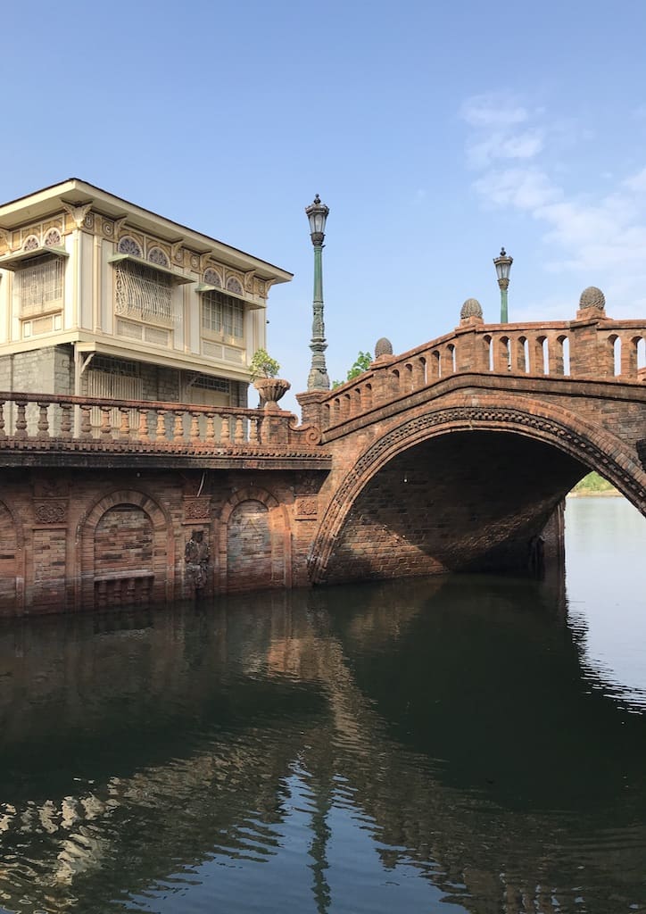 Take a tour of the resort on a traditional balsa 