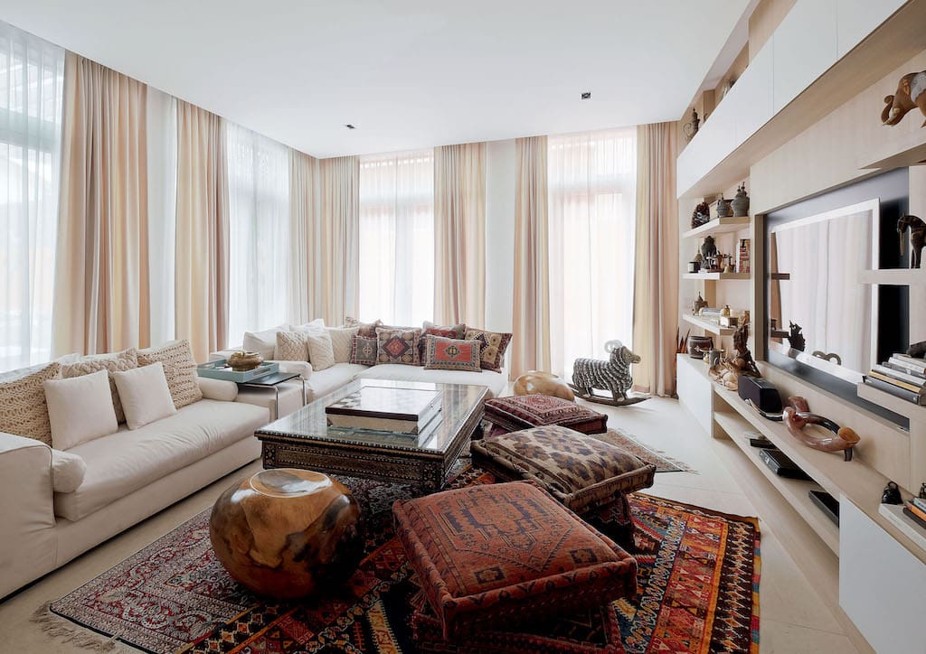 Many of the pieces at the Consunji home were bought abroad. The couple says that each piece holds a special memory.