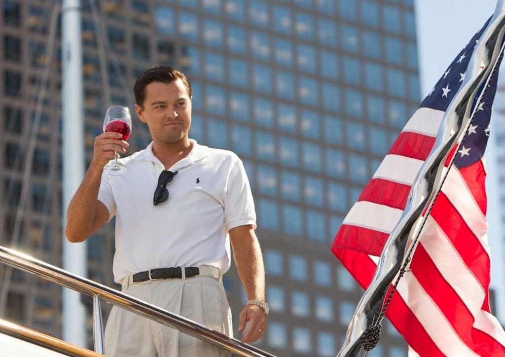 Leonardo DiCaprio in The Wolf of Wall Street (2013)