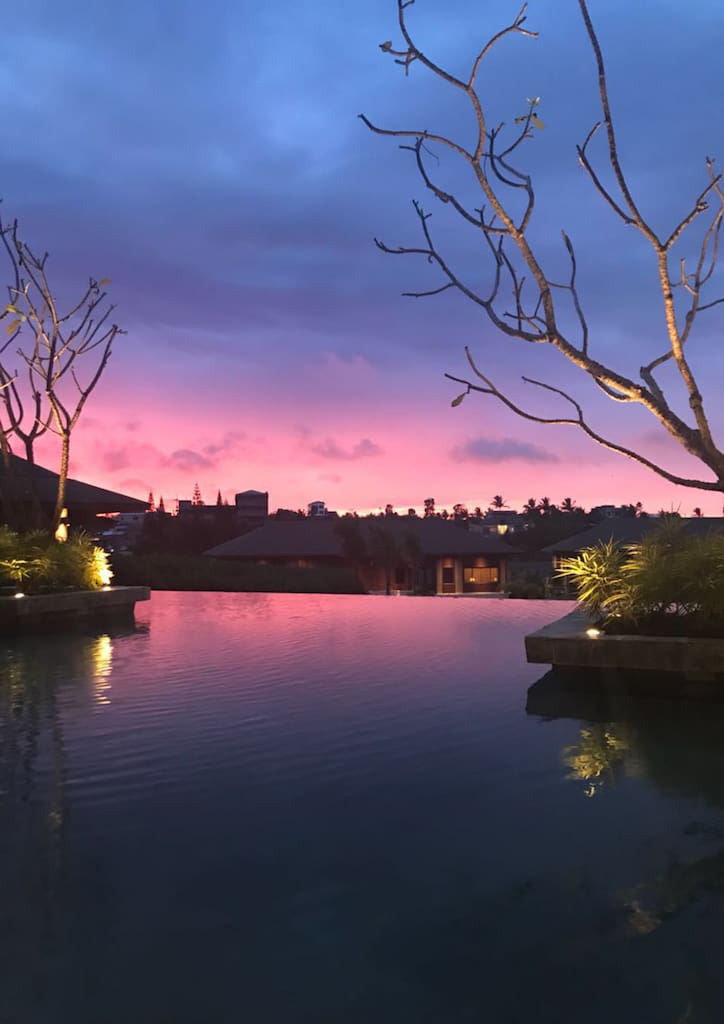 Bask in the sunset at Anya