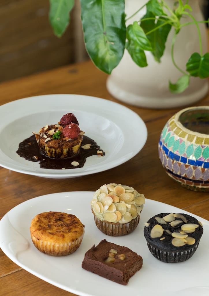 Don't forget to try the vegan desserts!