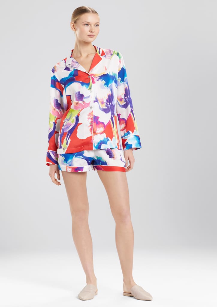 Josie Natori SS 2018 Collection Silk Road Square Caftan