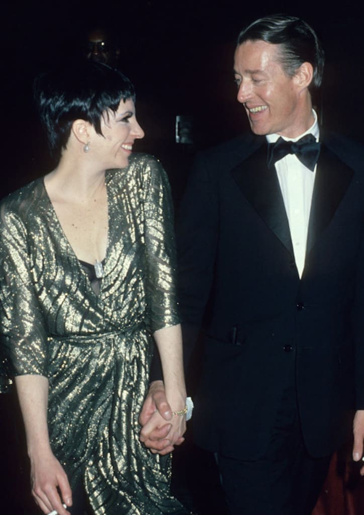 Liza Minnelli and Roy Halston