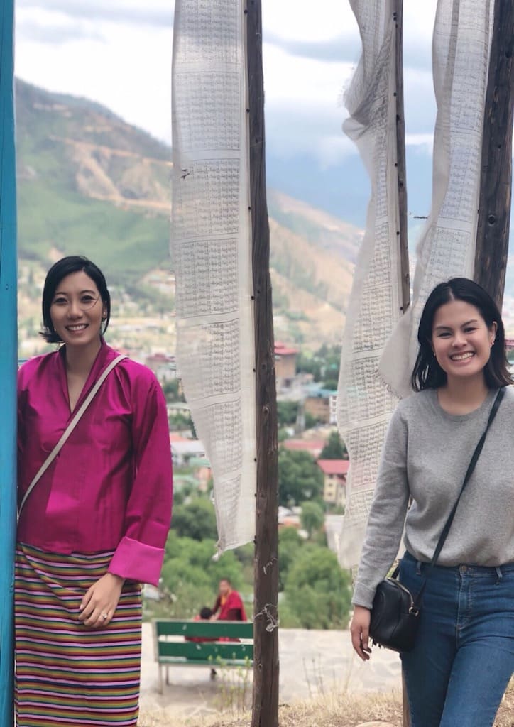 Jamyang and I at Changangkha Lhakang