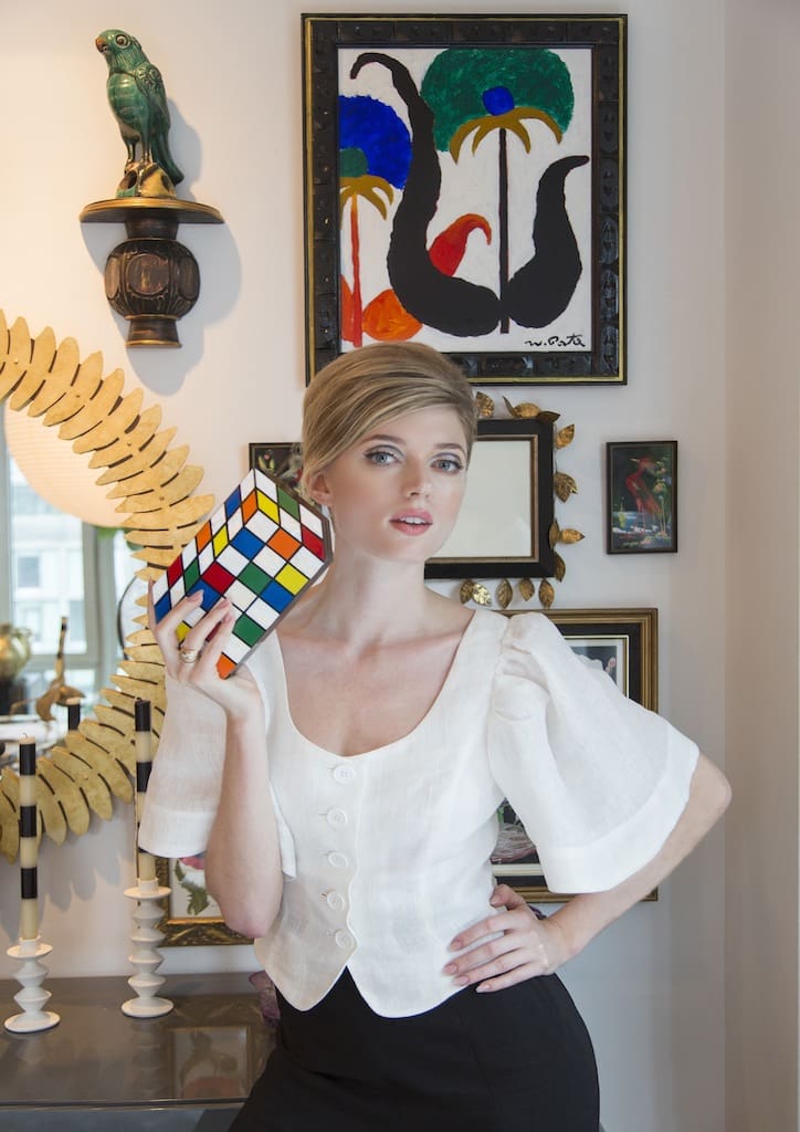 Rafe SS 2018 Collection PIA 3D Illusion Minaudiére, Pop Multi